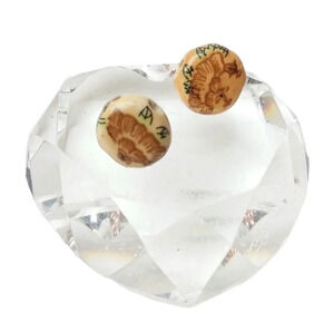 Chinese Bead Post Earrings